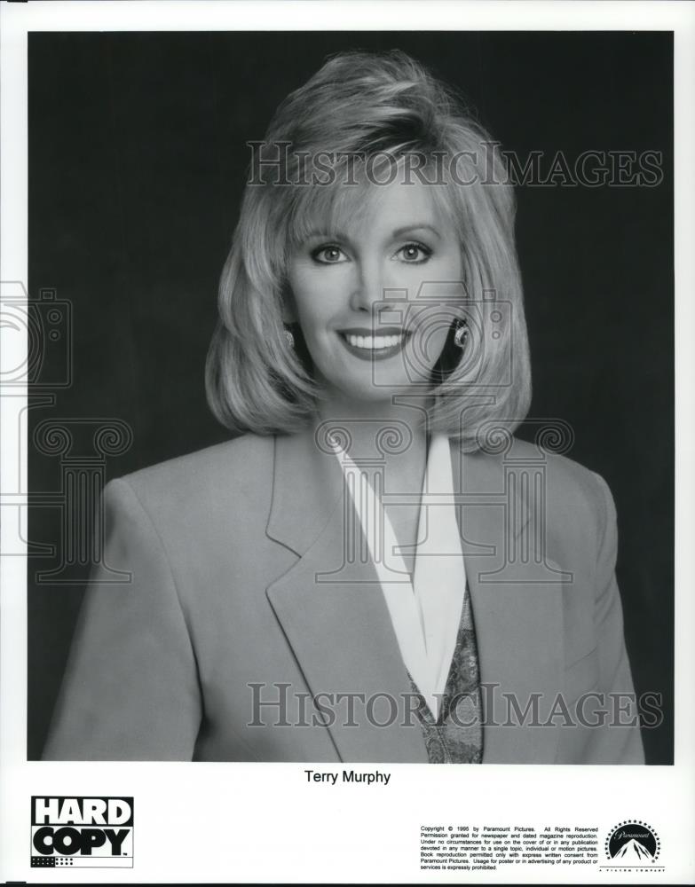 1995 Press Photo Terry Murphy in "Hard Copy" - Historic Images