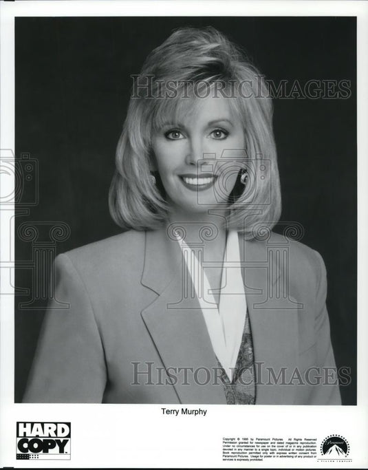 1995 Press Photo Terry Murphy in "Hard Copy" - Historic Images