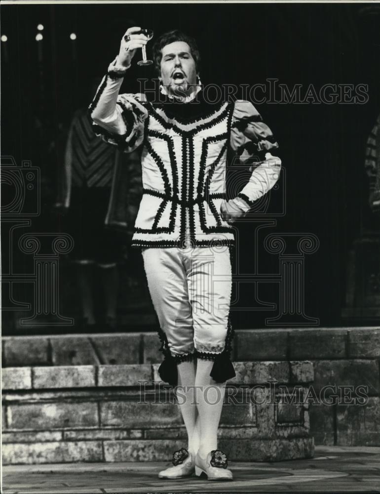 1981 Press Photo James Morris Title Role Don Giovanni - Historic Images