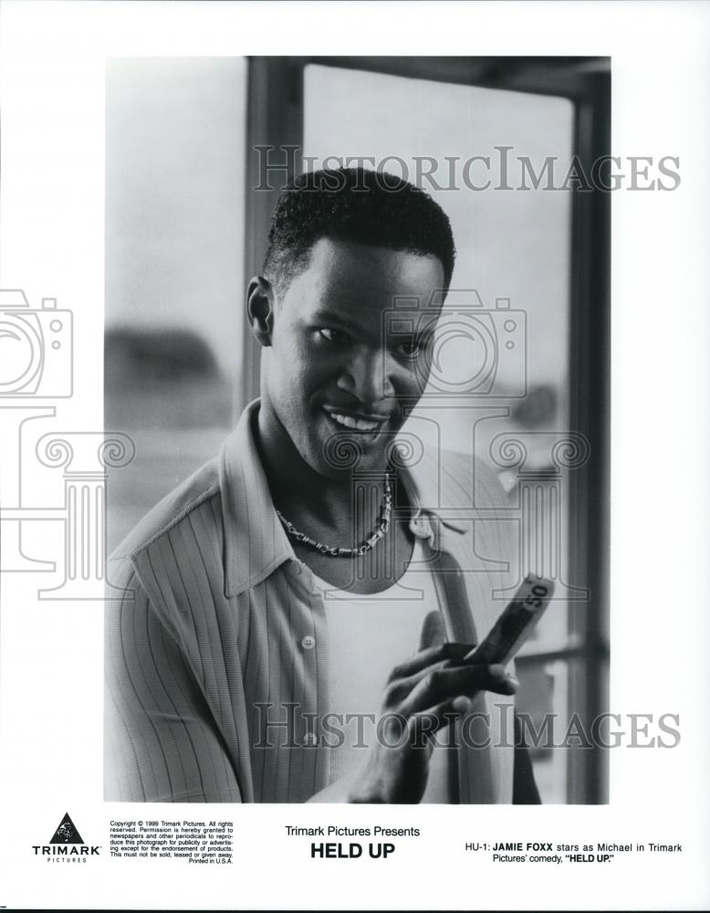 1999 Press Photo Jamie Foxx in "Held Up" - Historic Images