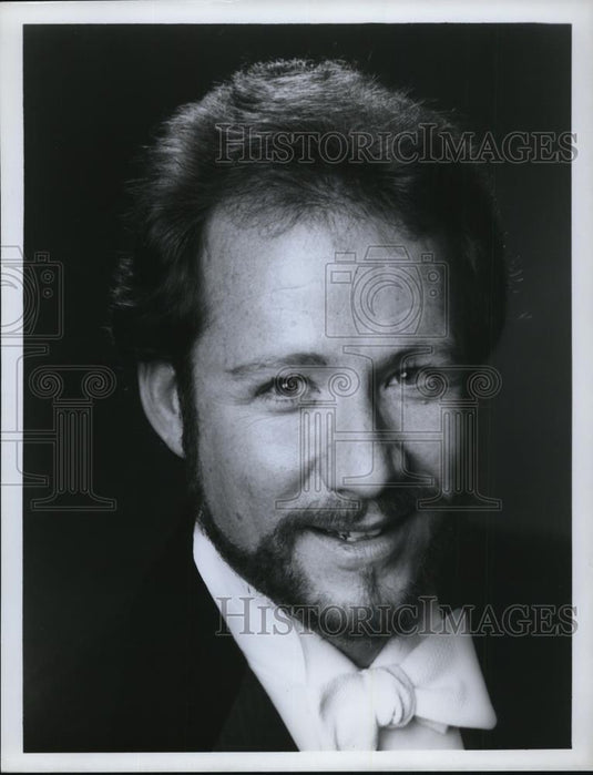 1981 Press Photo Baritone William Parker - Historic Images