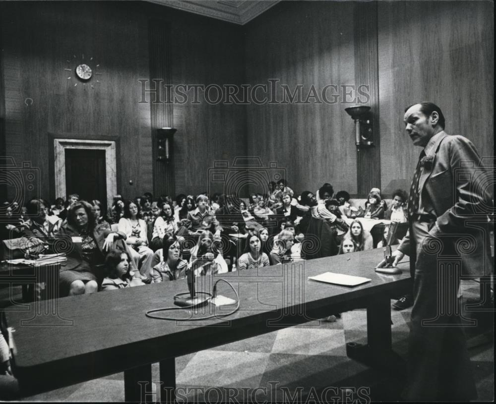 1976 Press Photo Sen Robert Taft Jr - Historic Images
