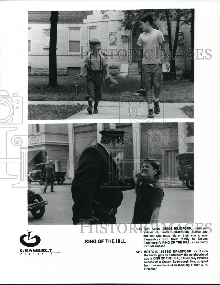 1994 Press Photo Jesse Bradford and Cameron Ford in &quot;King Of The Hill&quot; - Historic Images