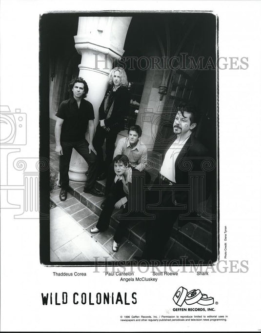 1997 Press Photo Scott Roewe Thaddeus Corea Paul Cantelon Shark Angela McCluskey - Historic Images