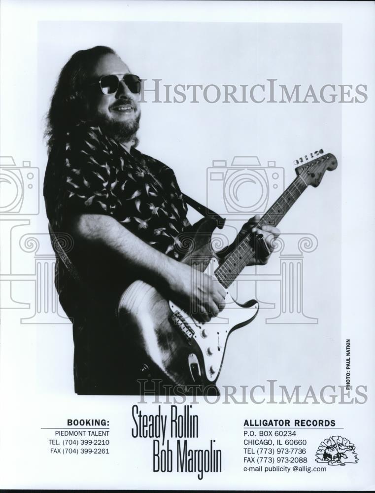 1997 Press Photo Steady Rollin Bob Margolin - Historic Images