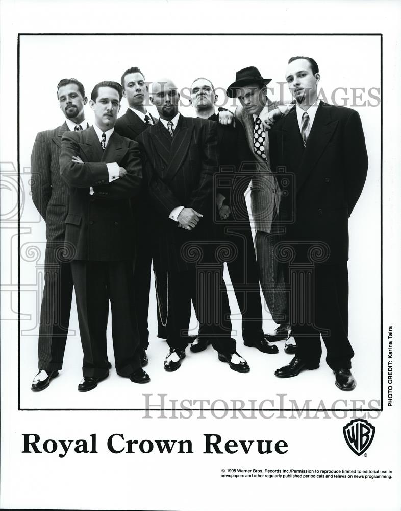 1997 Press Photo Royal Crown Revue American Jazz Band - cvp68651 - Historic Images