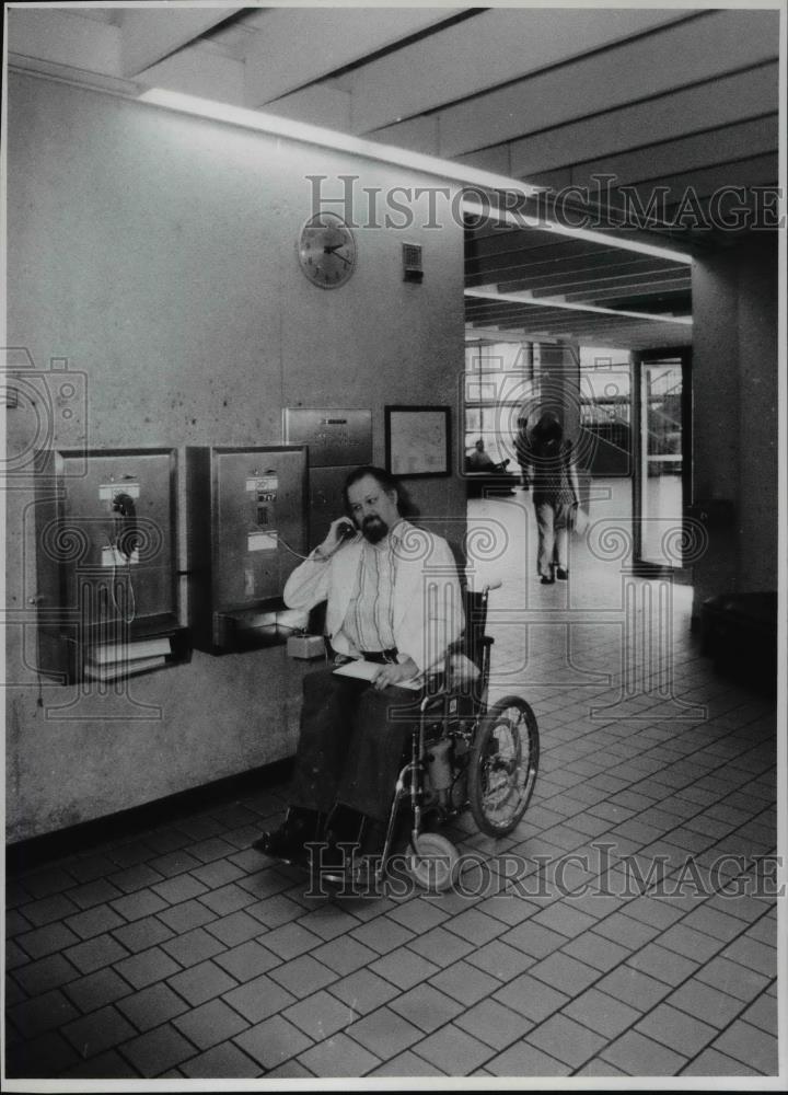 1977 Press Photo Handicap - Historic Images