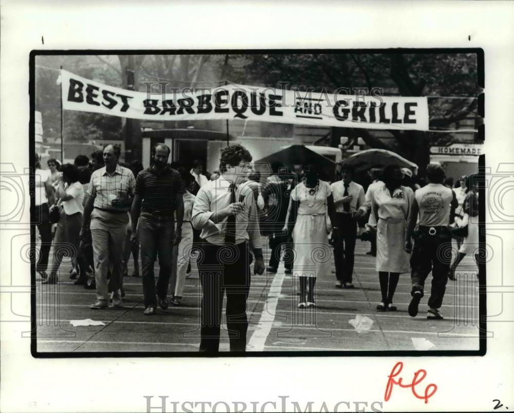 1984 Press Photo All Nations Festivals - Historic Images