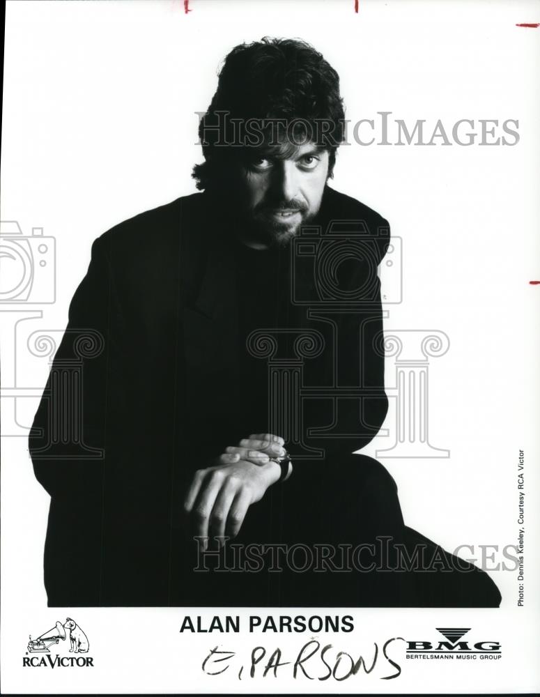 1995 Press Photo Alan Parsons Rock Musician Audio Engineer Composer Producer - Historic Images