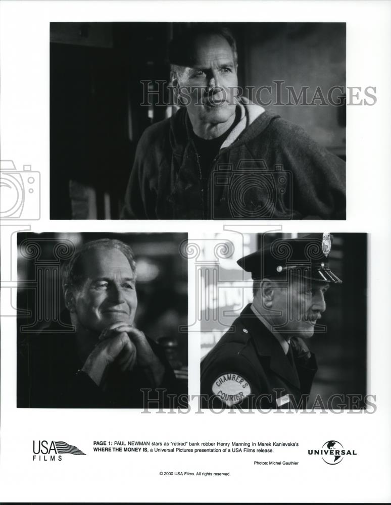 2000 Press Photo Paul Newman stars as Henry Manning in Where the Money Is - Historic Images