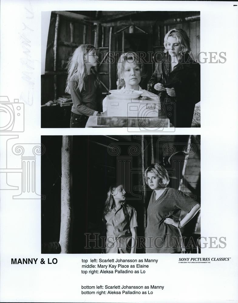 Press Photo Scarlett Johansson & Mary Kay Place in Manny & Lo - cvp68263 - Historic Images