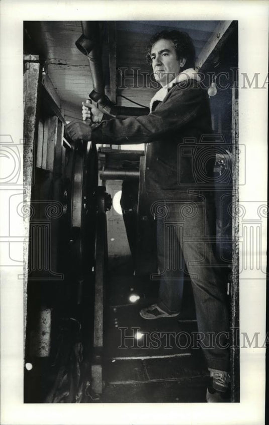 1980 Press Photo Captain of Mary B - Historic Images