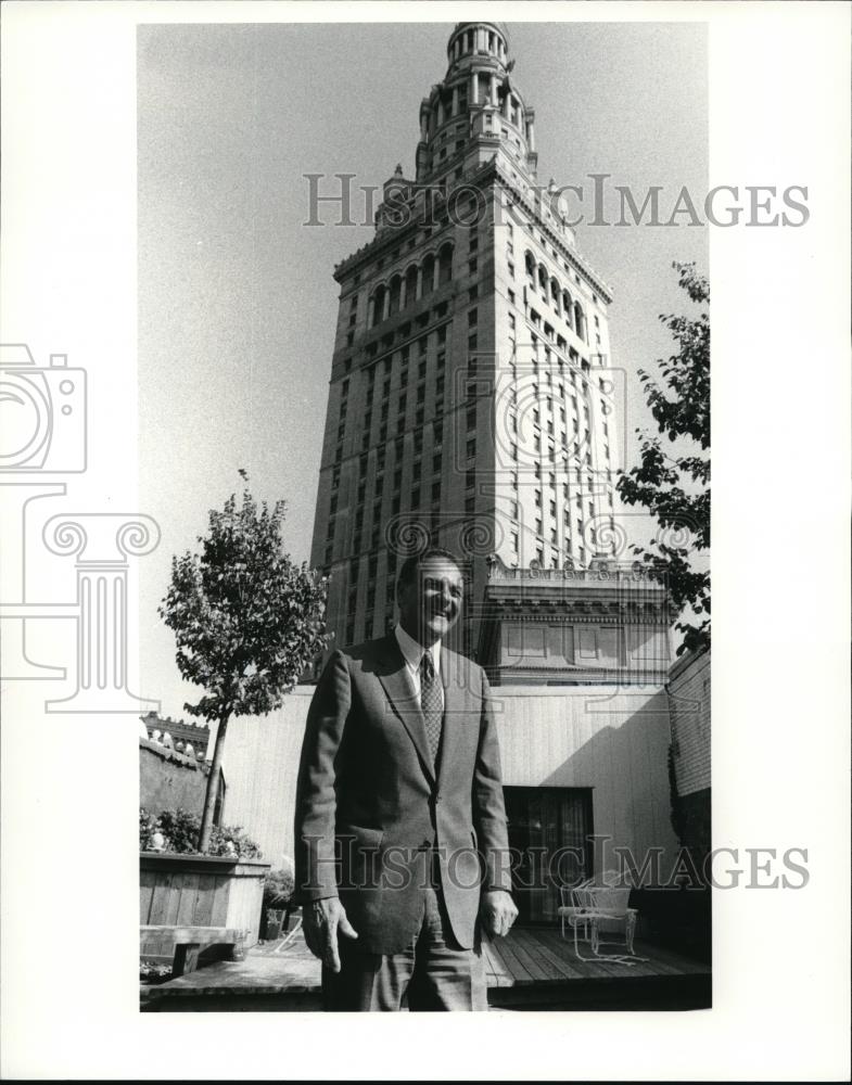 1984 Press Photo Marc Wyse of the Wyse Advertising Agency - Historic Images