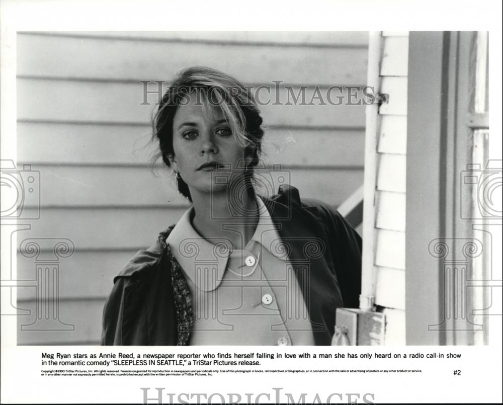 1993 Press Photo Meg Ryan in Sleepless in Seattle - cvp42735 - Historic Images