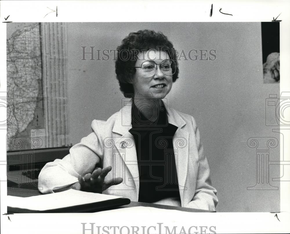 1983 Press Photo Sister Patricia Rogers - Historic Images