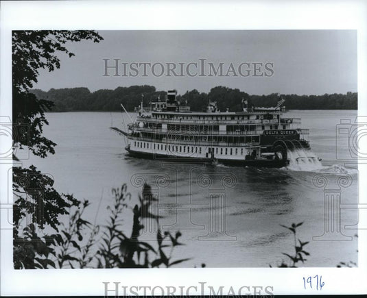 1976 Press Photo Steamboat Delta Queen - Historic Images