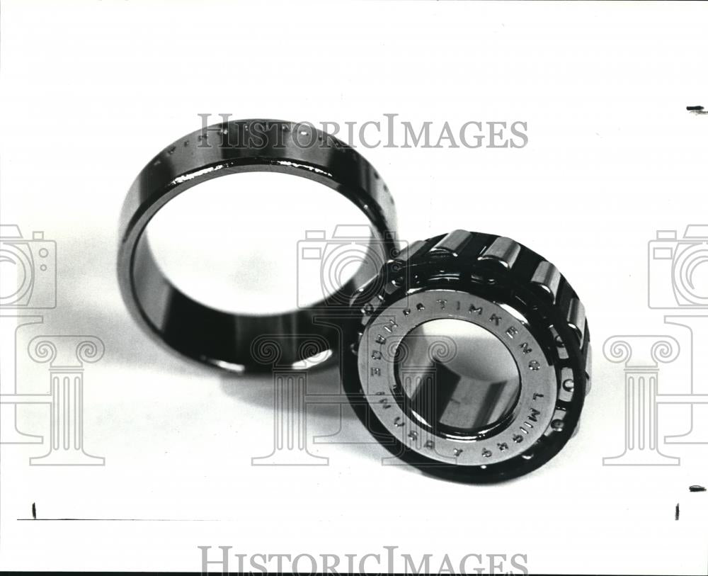 1987 Press Photo Timken bearings, products made in Ohio - Historic Images