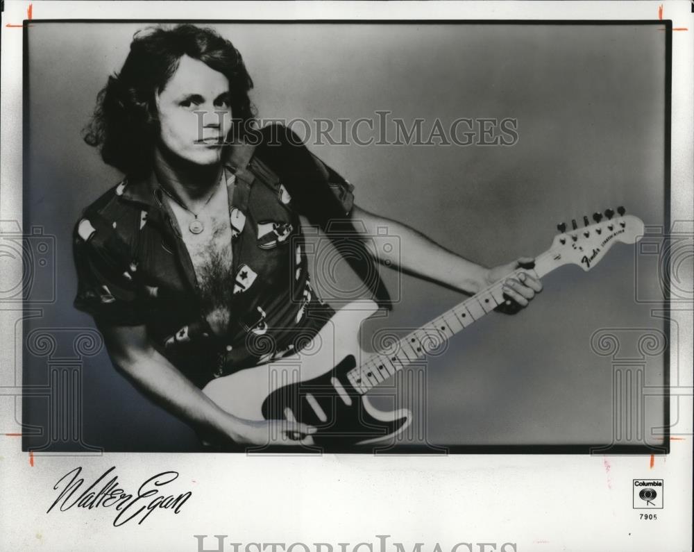 1980 Press Photo Walter Egan Rock Singer Songwriter and Guitarist - cvp46338 - Historic Images