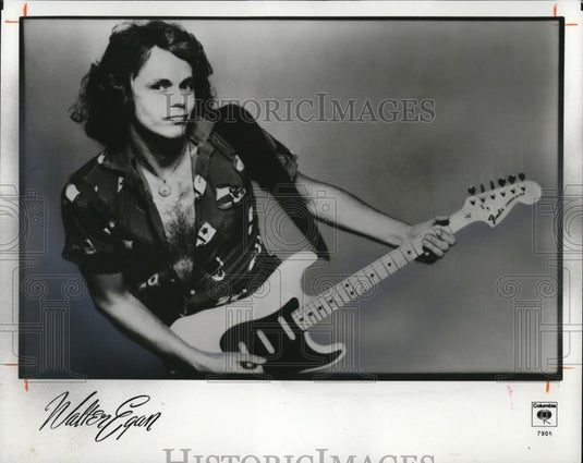 1980 Press Photo Walter Egan Rock Singer Songwriter and Guitarist - cvp46338 - Historic Images