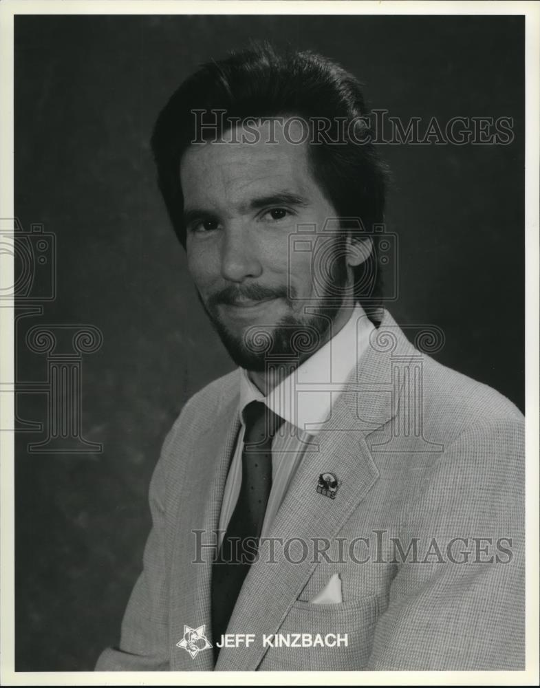 1987 Press Photo Jeff Kinzbach TV Host - cvp73383 - Historic Images