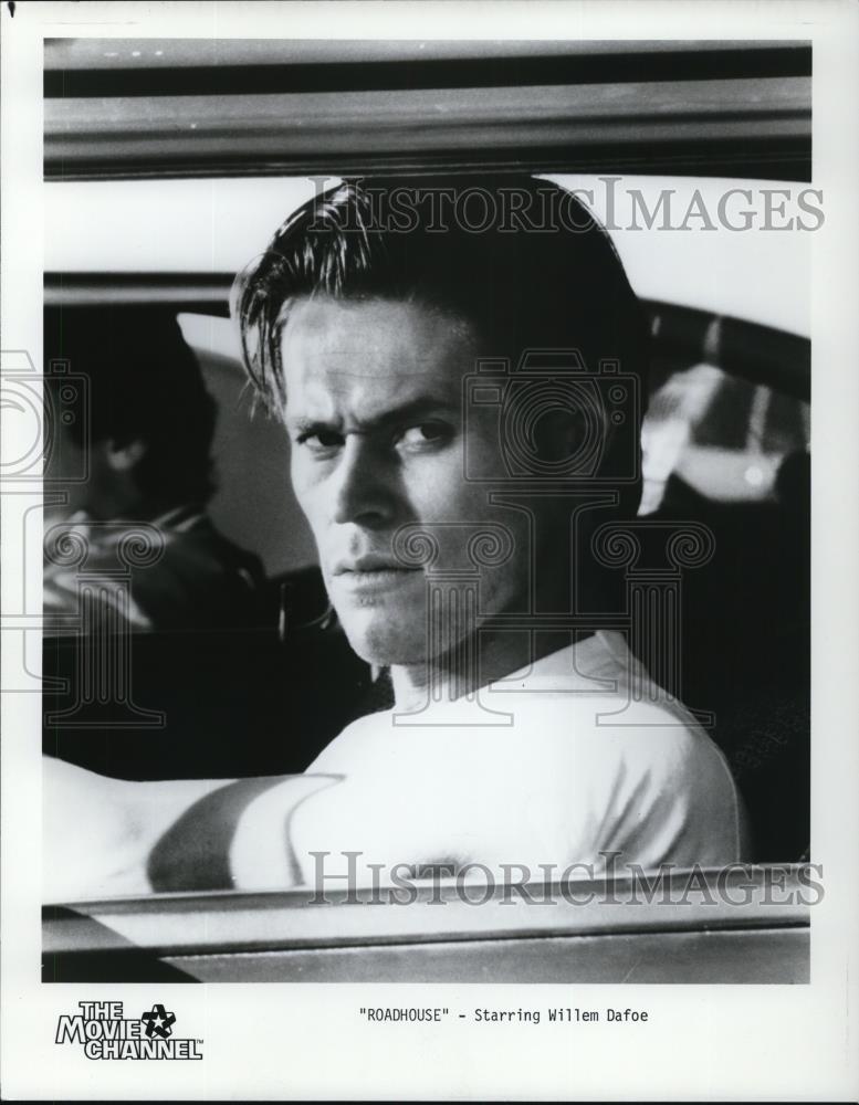 Undated Press Photo Willem Dafoe in Roadhouse - Historic Images