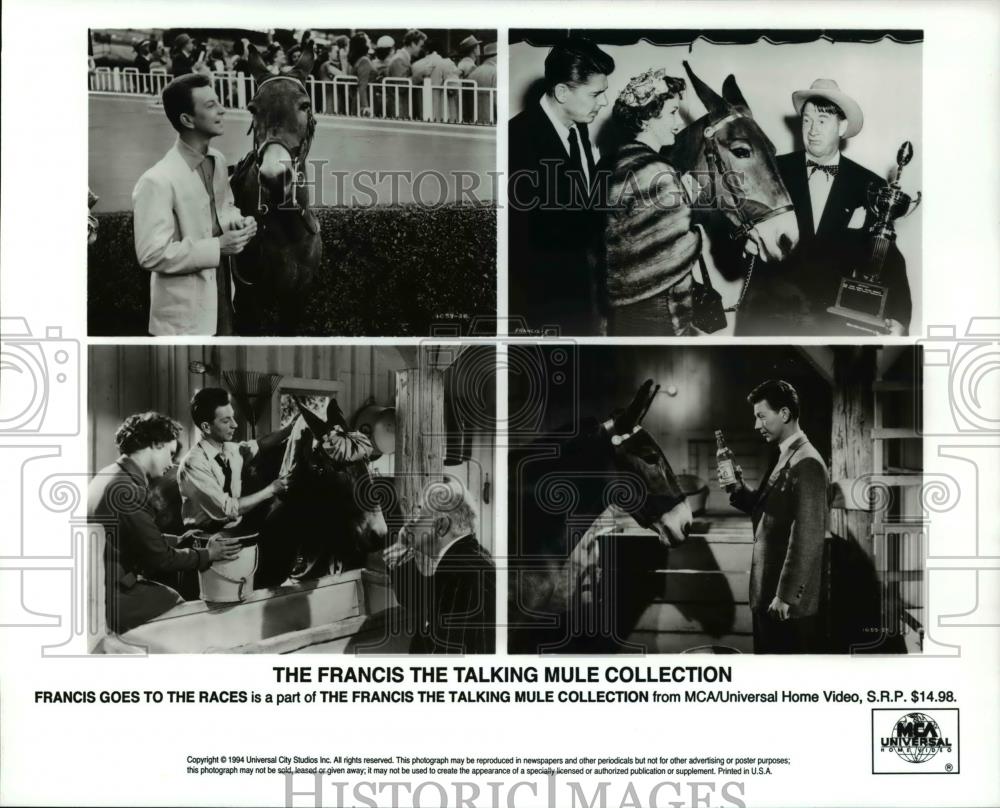 1994 Press Photo Scenes from The Francis the Talking Mule Collection - cvp45795 - Historic Images