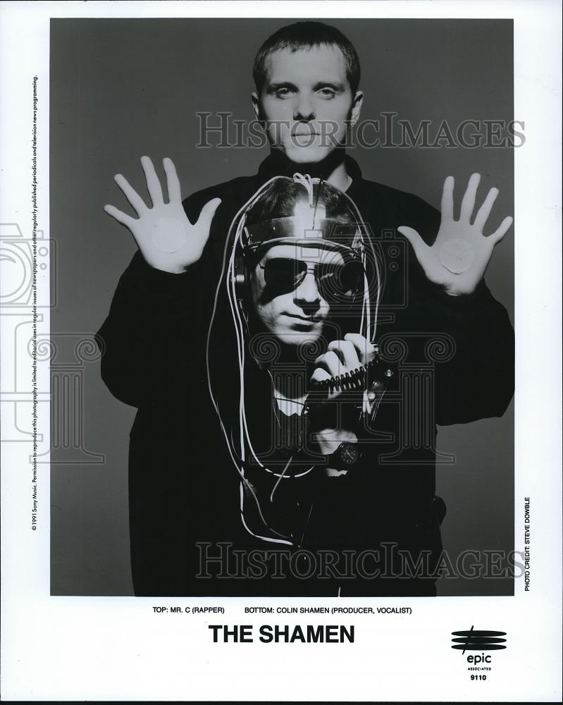 Press Photo Musical Group The Shamen - cvp68774 - Historic Images