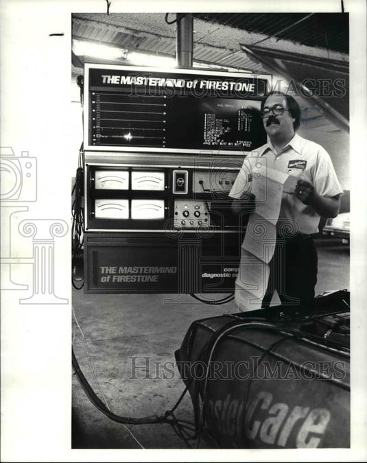 1983 Press Photo The Firestone Erie view store - Historic Images