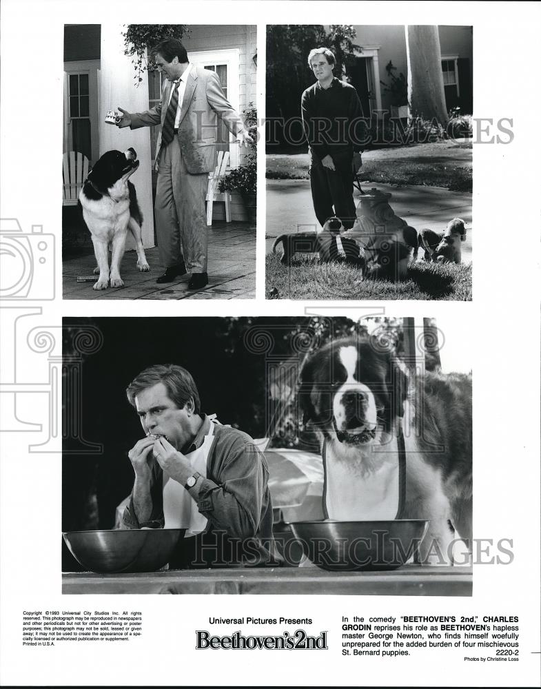 1993 Press Photo Charles Grodin in Beethoven's 2nd - cvp68441 - Historic Images