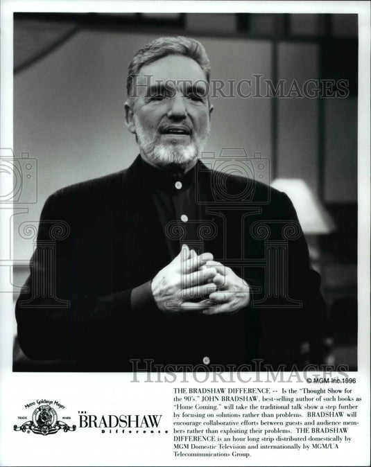 1996 Press Photo John Bradshaw in "The Bradshaw Difference" - cvp54927 - Historic Images