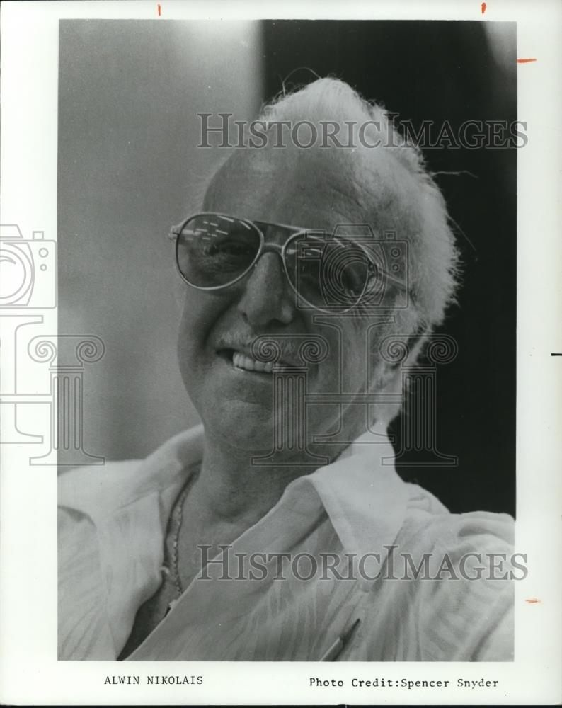 1981 Press Photo Alwin Nikolais - cvp41297 - Historic Images