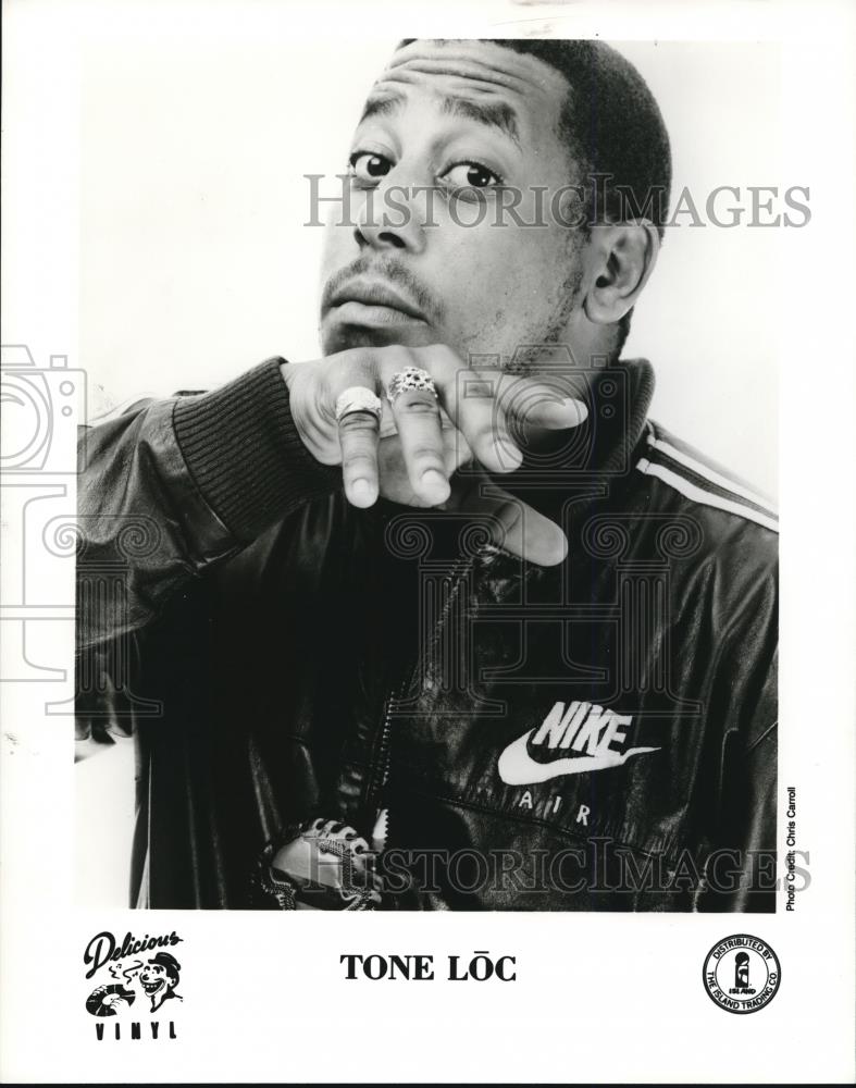 1989 Press Photo Tone Loc American Hip Hop Rapper Singer - cvp52785 ...