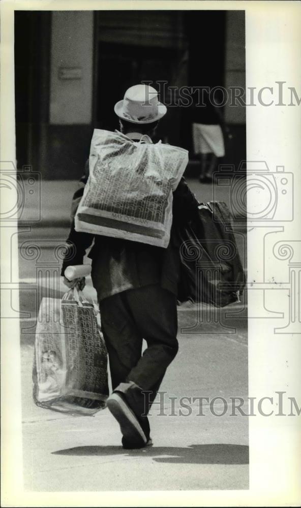 1978 Press Photo Homeless - Historic Images