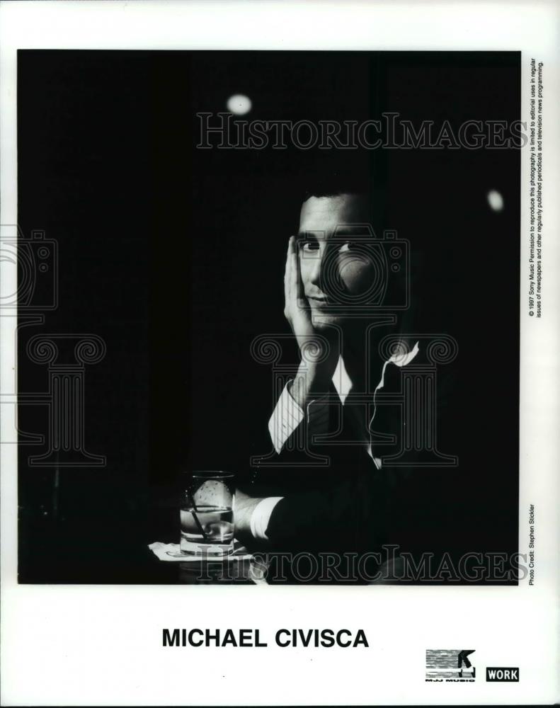 1997 Press Photo Musician Michael Civisca - cvp69770 - Historic Images