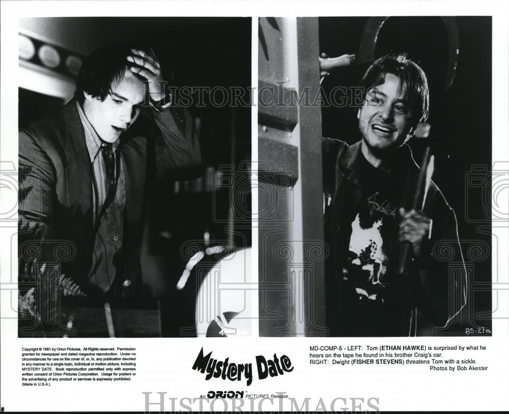 1982 Press Photo Mystery Date Ethan Hawke Fisher Stevens - cvp52552 - Historic Images