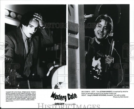 1982 Press Photo Mystery Date Ethan Hawke Fisher Stevens - cvp52552 - Historic Images