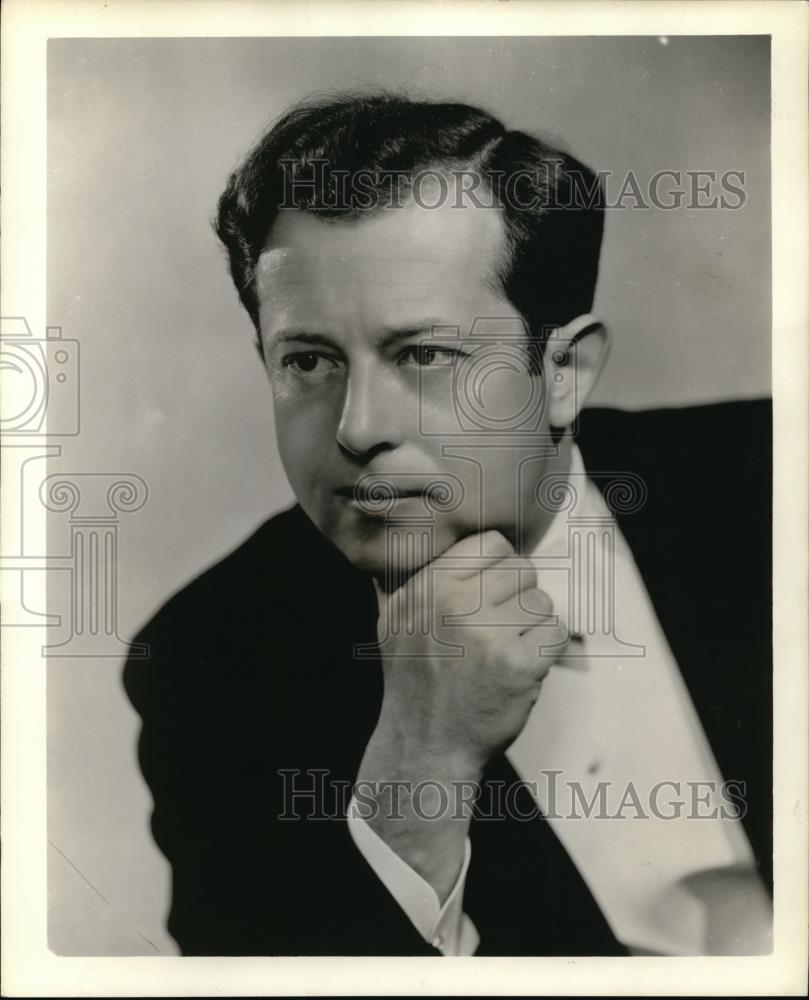 1944 Press Photo Musical Director Henry Weber - Historic Images