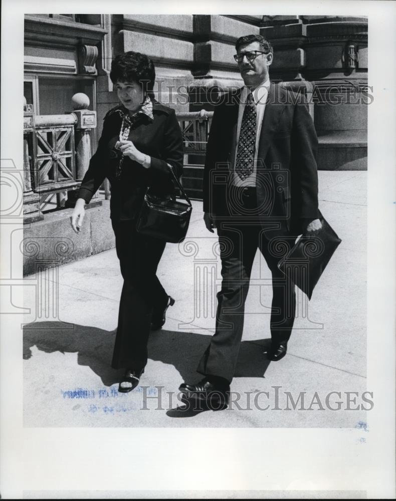 1975 Press Photo Mr&Mrs Arthur Krause - Historic Images