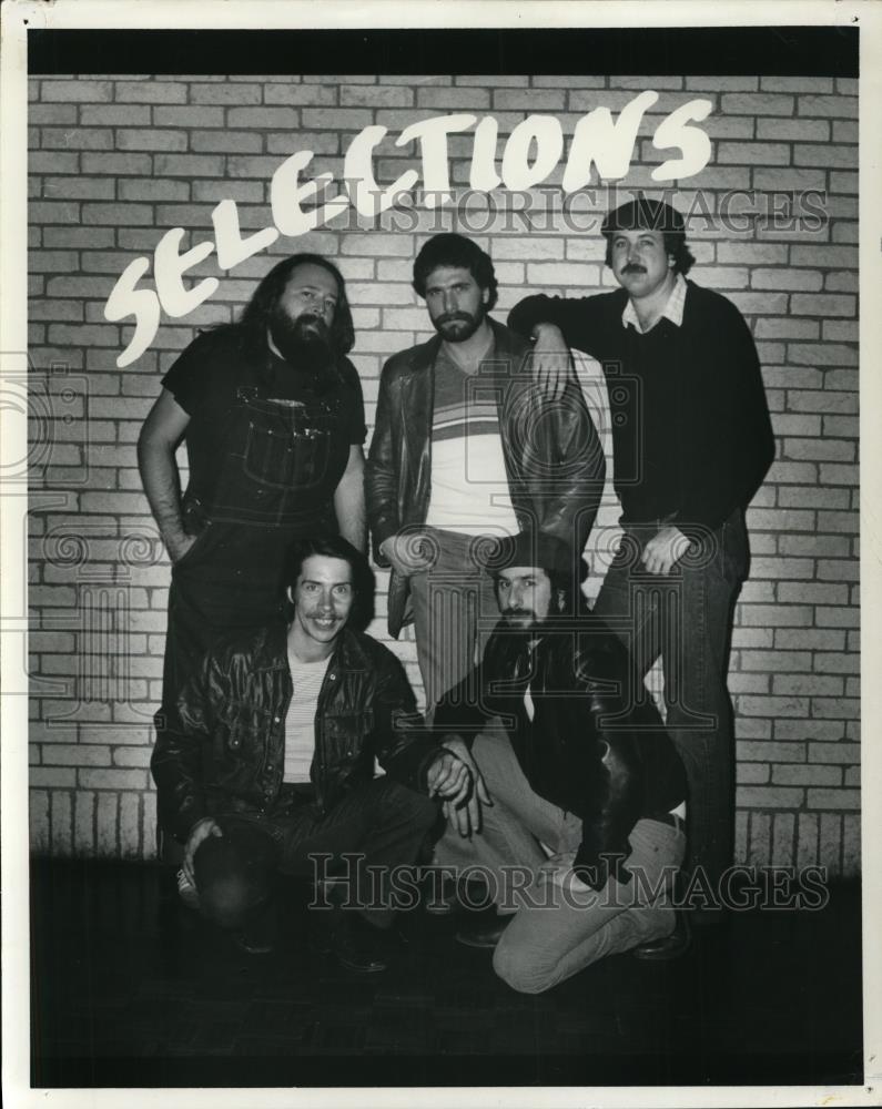1984 Press Photo Members of Selections rock band - cvp44083 - Historic Images
