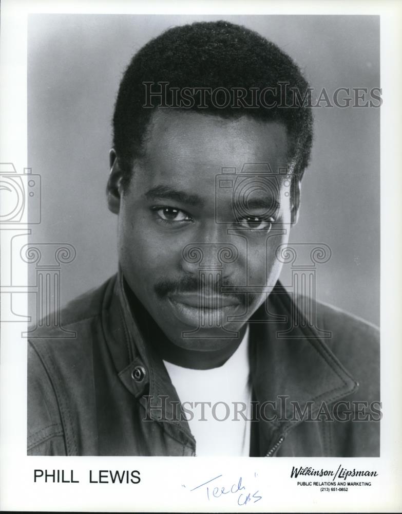 1991 Press Photo Phill Lewis on Teech - Historic Images