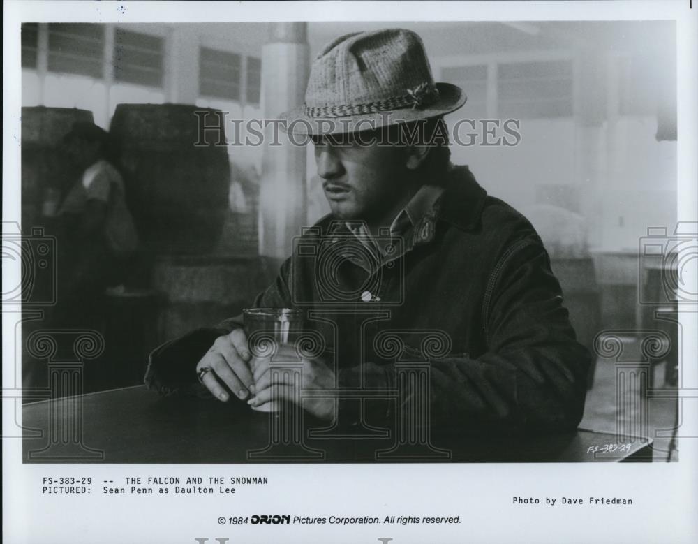 1984 Press Photo Sean Penn in The Falcon And The Snowman - cvp50143 - Historic Images