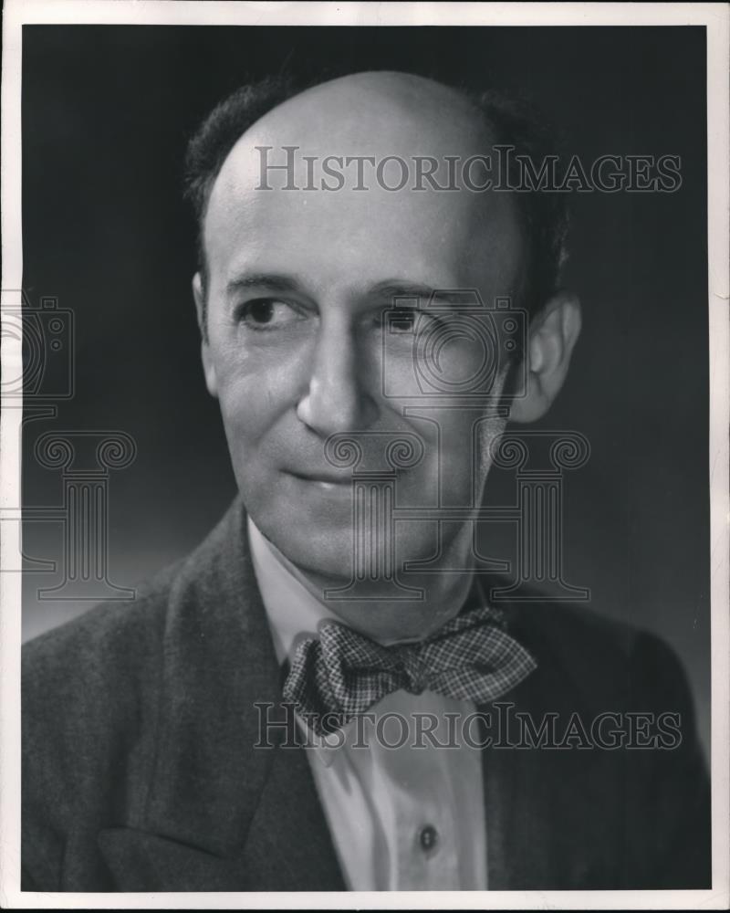 1949 Press Photo Arthur Loesser - Historic Images