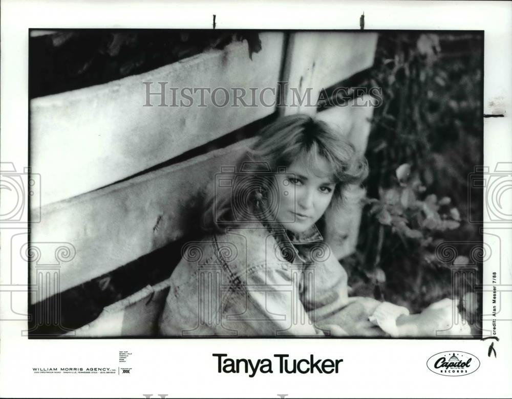 1989 Press Photo Tanya Tucker - cvp75784 - Historic Images