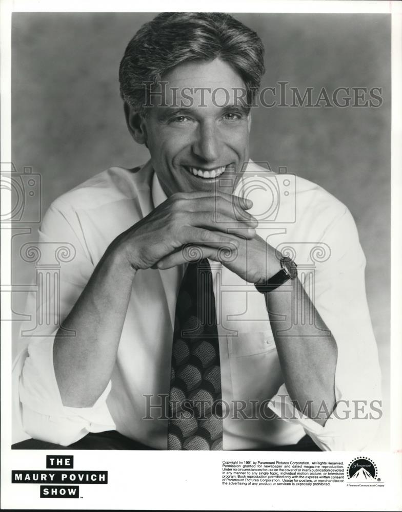 1991 Press Photo The Maury Povich Show - cvp72585 - Historic Images