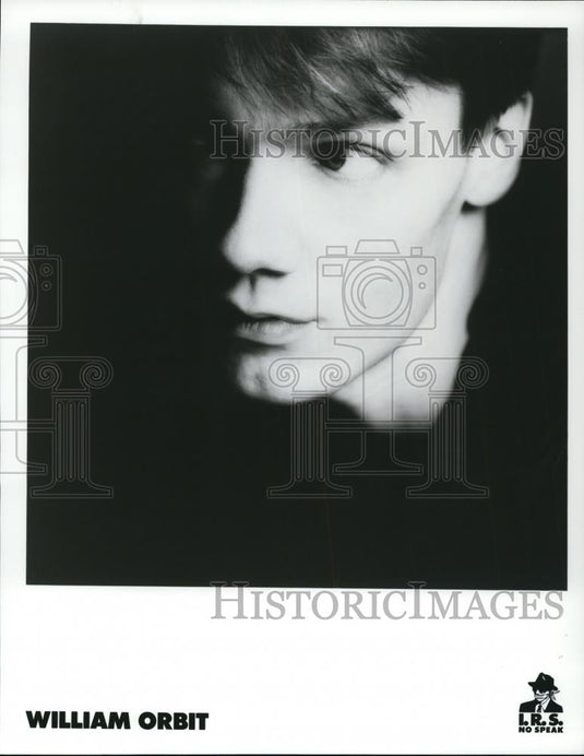 1988 Press Photo William Orbit English Electronic Music Composer and Musician - Historic Images
