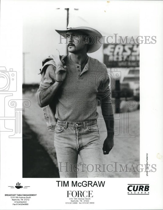 1999 Press Photo Tim McGraw - Historic Images