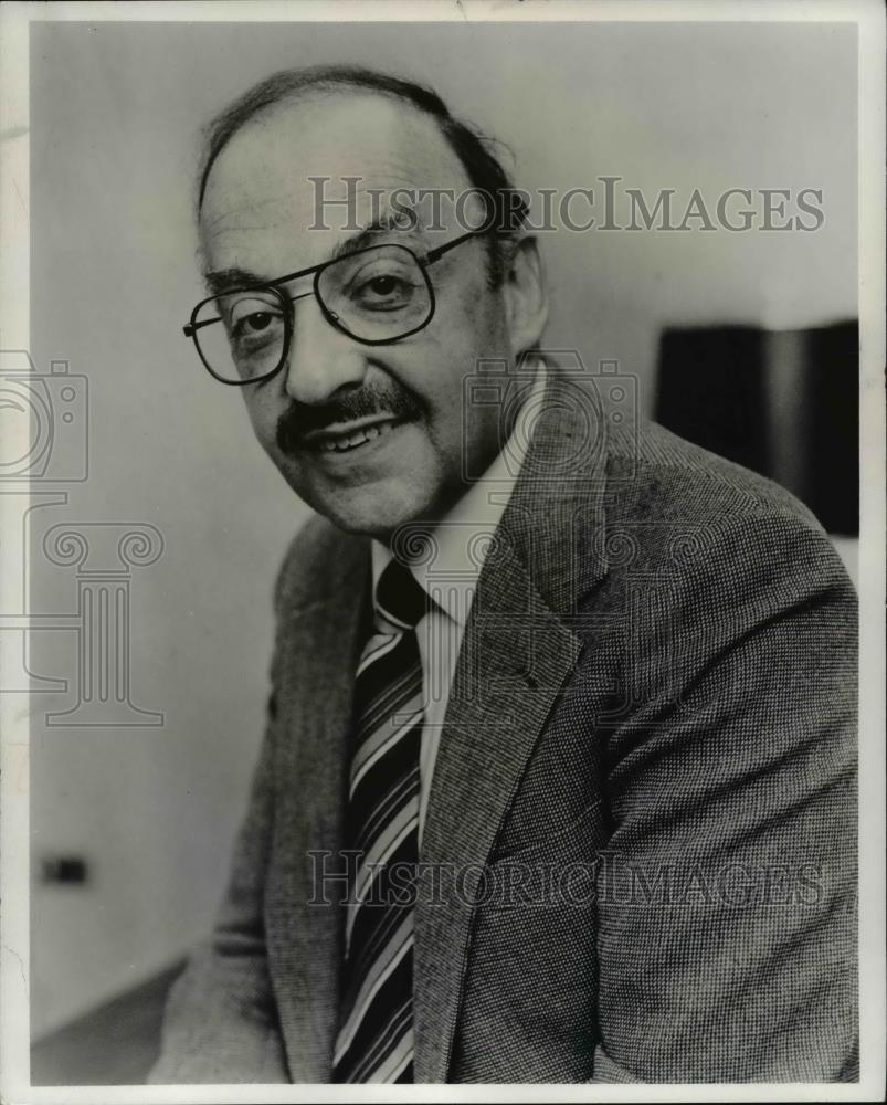 1983 Press Photo S. William Scott, President of Satellite News Channel - Historic Images