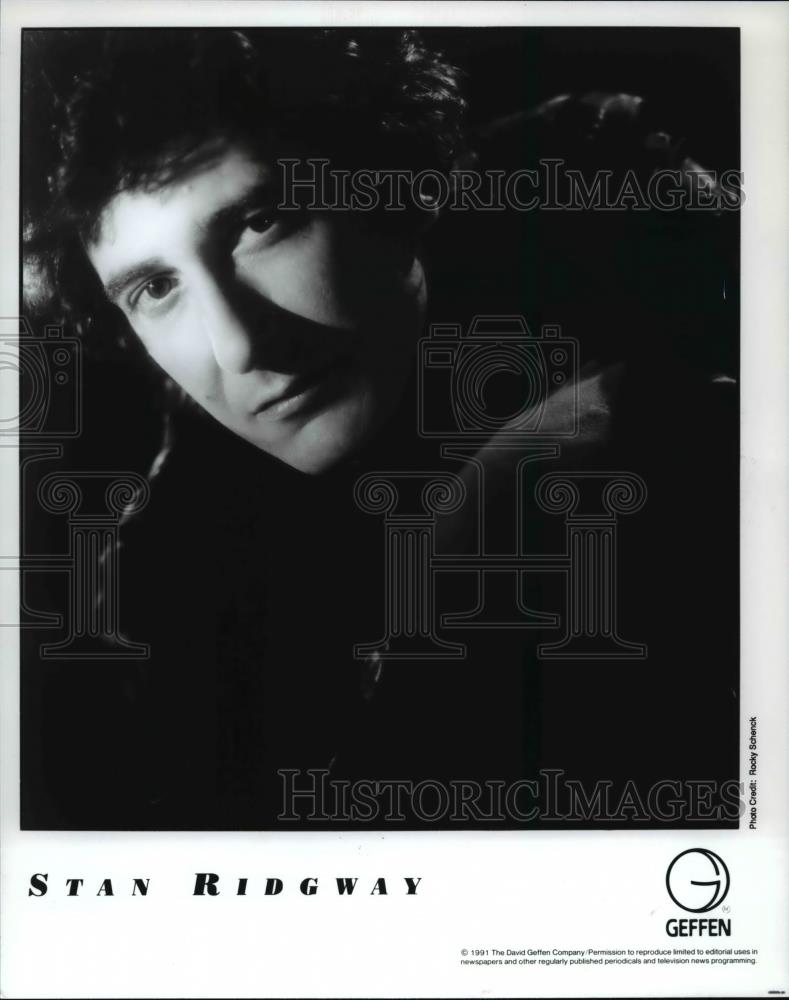 1992 Press Photo Musician Stan Ridgway - Historic Images