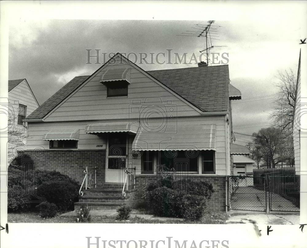 1985 Press Photo The foreclosure house - Historic Images