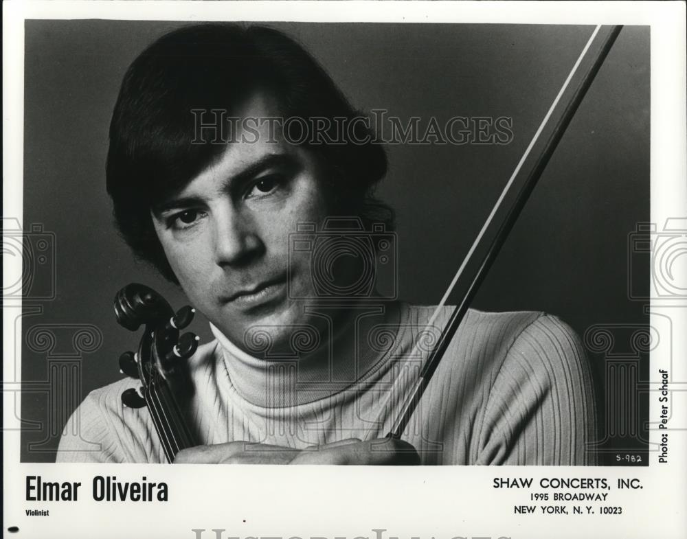 1980 Press Photo Elmar Oliveira Violinist - Historic Images
